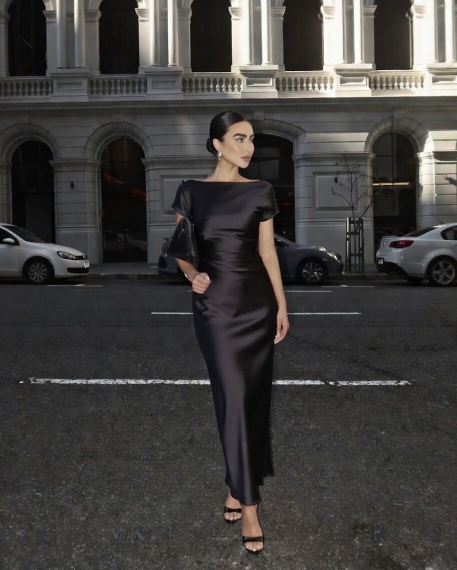 Moonlight Silk Dress