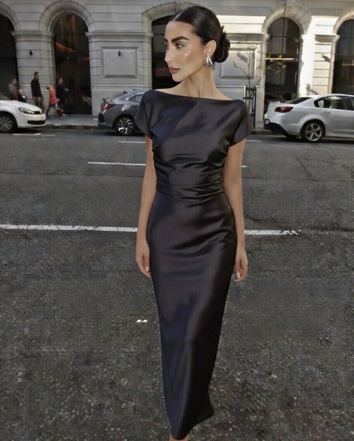 Moonlight Silk Dress